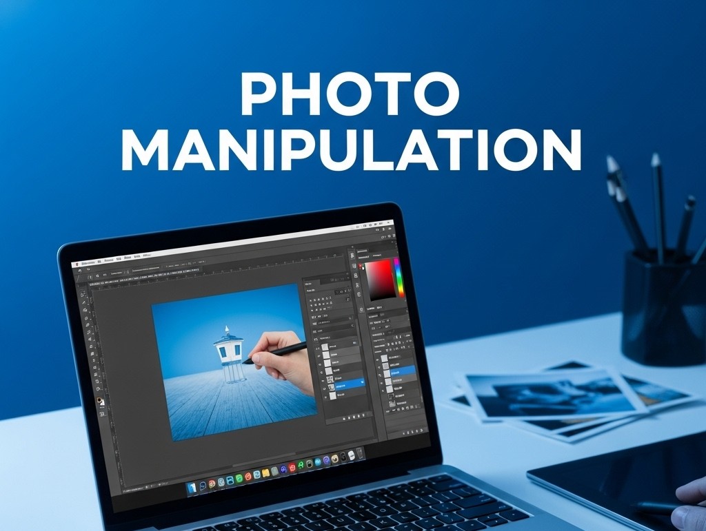 تعديل ودمج الصور بالفوتوشوب | Photo manipulation